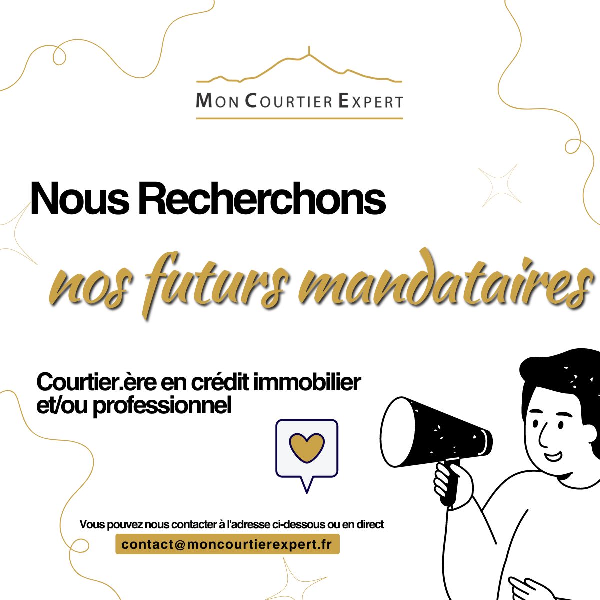 Mon Courtier Expert recrute des Mandataires IOBSP