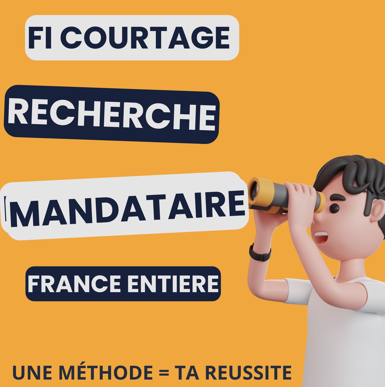 FI COURTAGE recherche des mandataires PARTOUT en France !